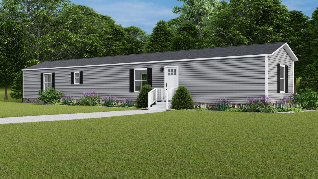 The MARINER Exterior. This Manufactured Mobile Home features 3 bedrooms and 2 baths.