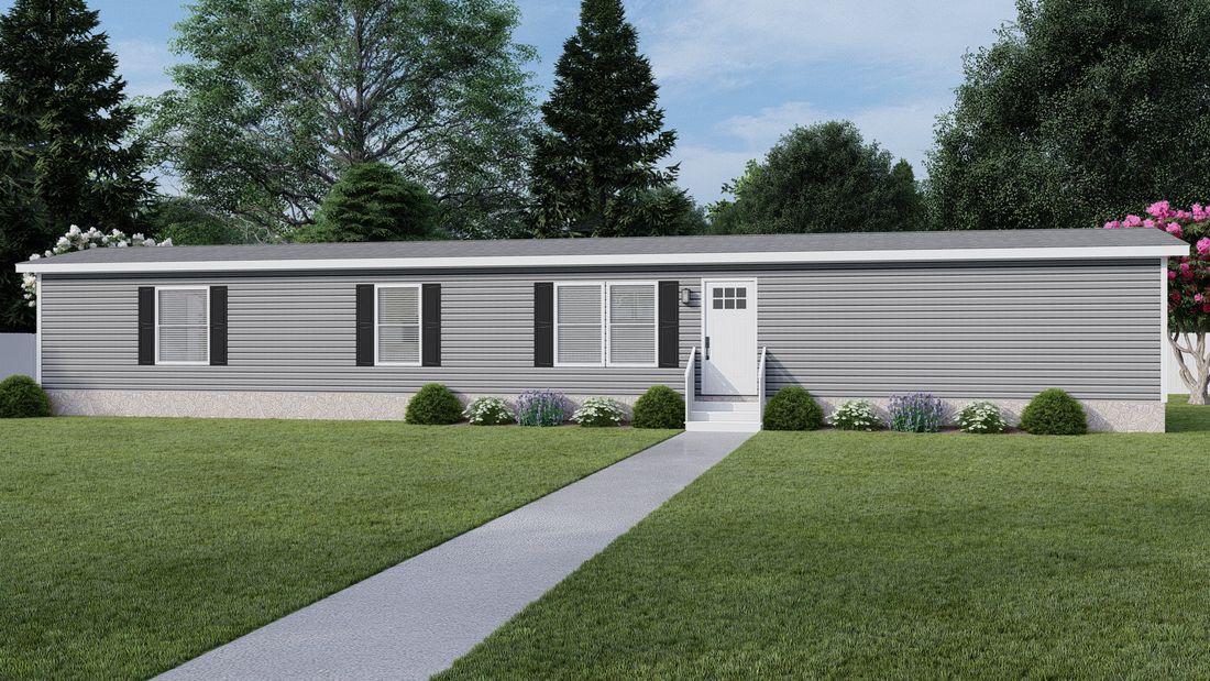 The MAGELLAN  16X72 Exterior. This Manufactured Mobile Home features 3 bedrooms and 2 baths.